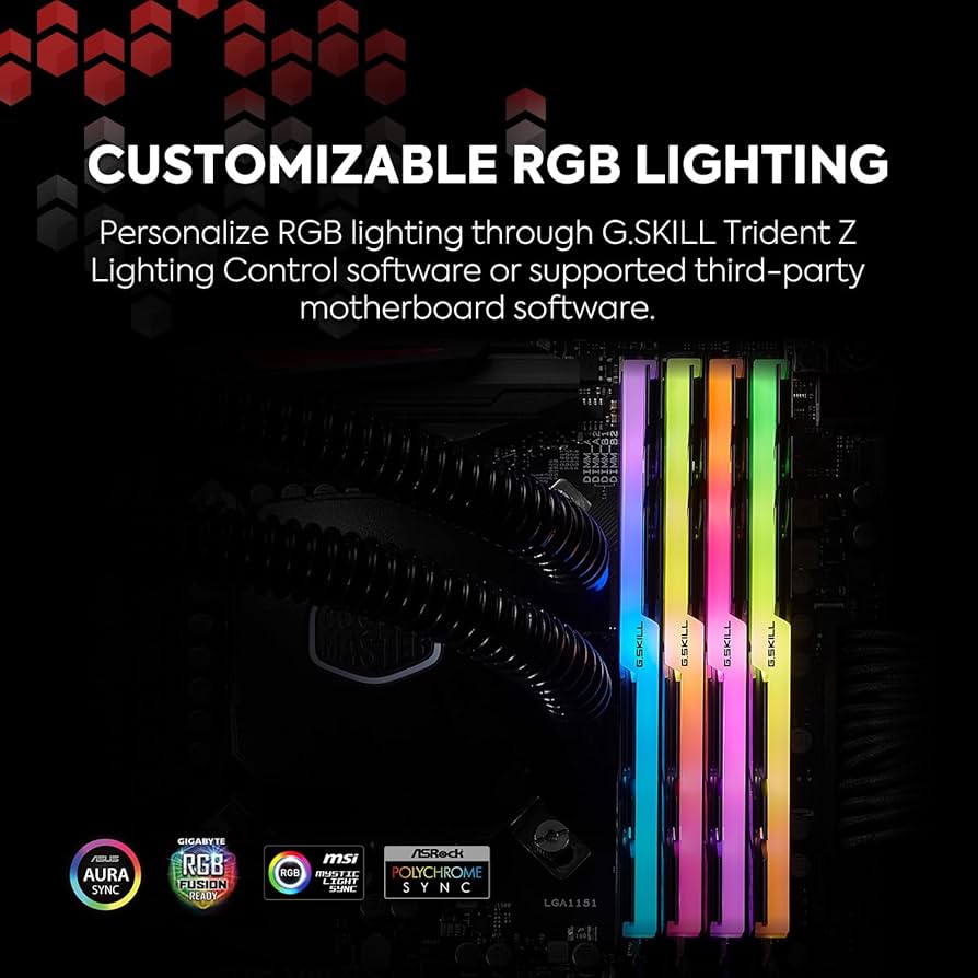 Amazon.co.jp: G.SKILL 64GB（2 x 32GB）TridentZ RGBシリーズDDR4