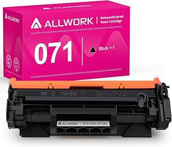 Amazon.co.jp: 071トナーカートリッジ Canon 071 ‎5645C001 CRG-071