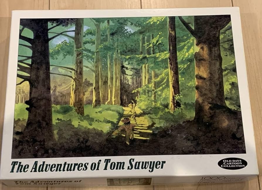 Amazon | ジグソーパズル トムソーヤの冒険「川へ」1000ピース