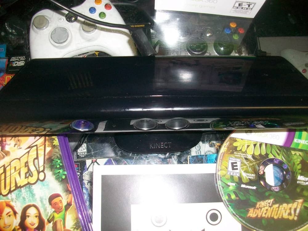 Amazon.com: Kinect Sensor with Kinect Adventures! : Video Games