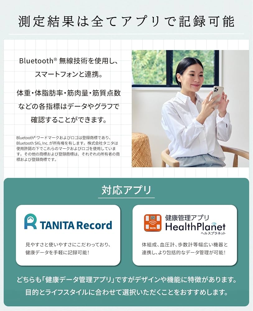 Amazon.co.jp: Tanita Body Composition Meter, Part Specific, Made