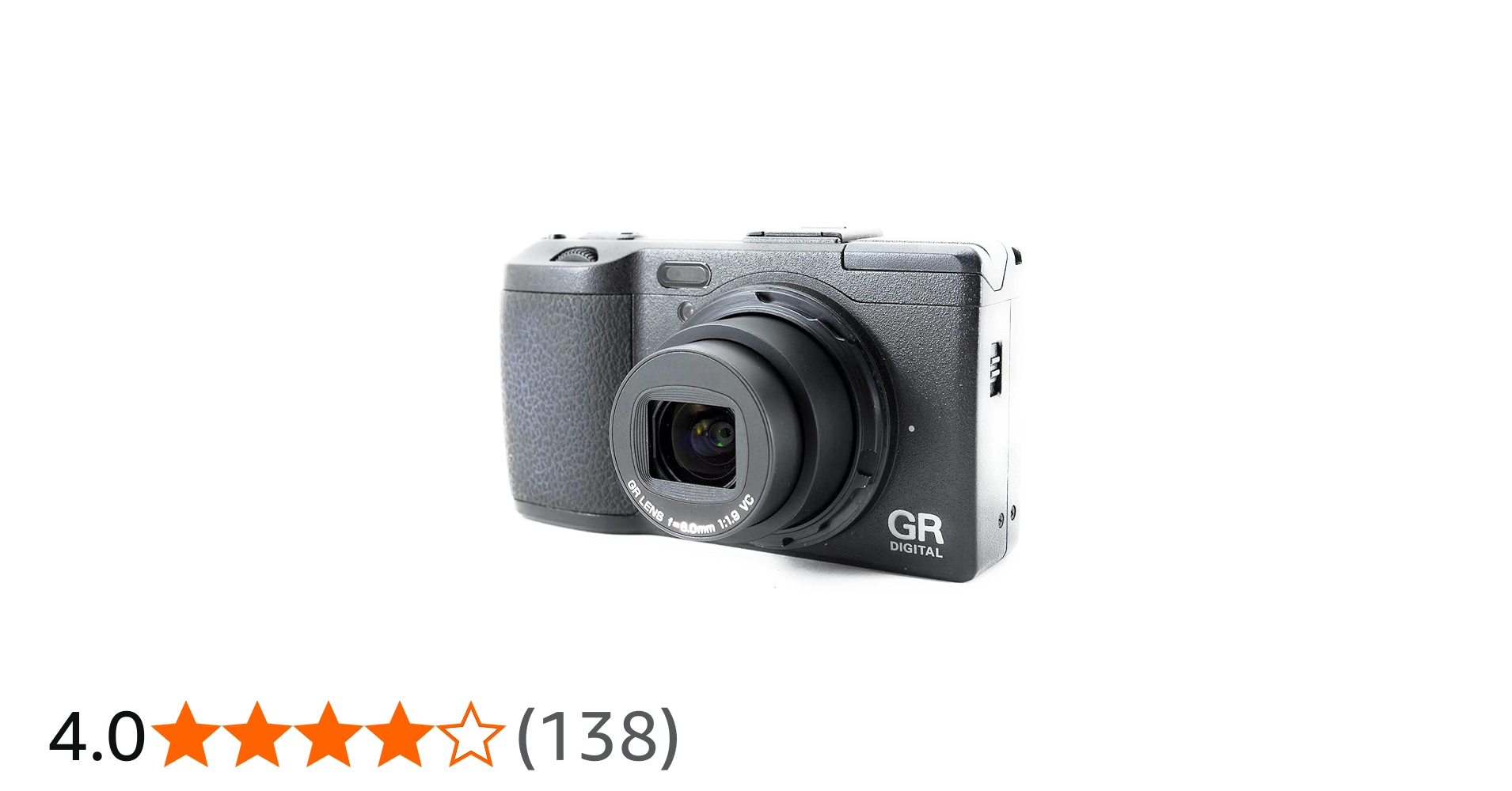 Amazon.co.jp: RICOH Digital Camera GR Digital IV 175720 : Electronics