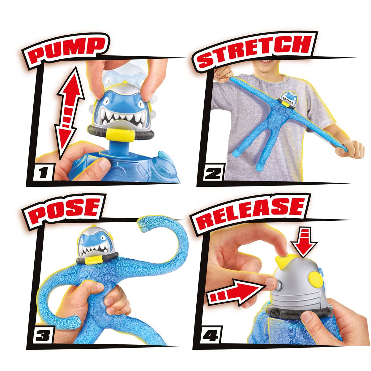 Amazon.co.jp: Heroes of Goo Jit Zu Galaxy Attack、アクション