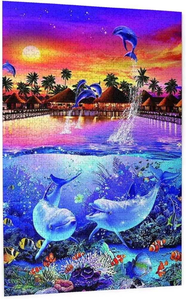 Amazon.co.jp: 1000ピース ジグソーパズル ラッセン モルディブ