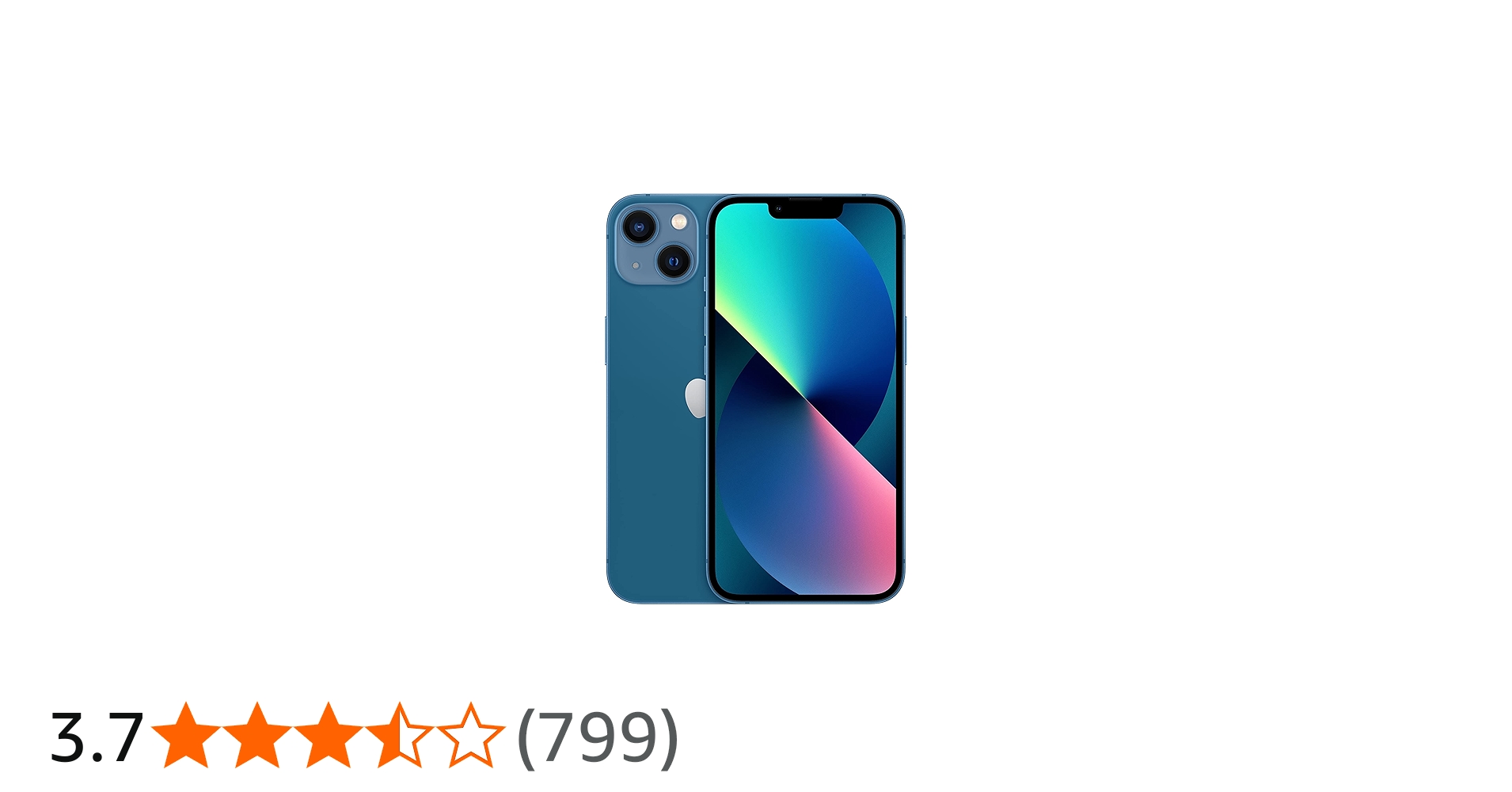 iPhone 13 512G ブルー 本体(新品ケーブル付) Amazon | 【整備済み品