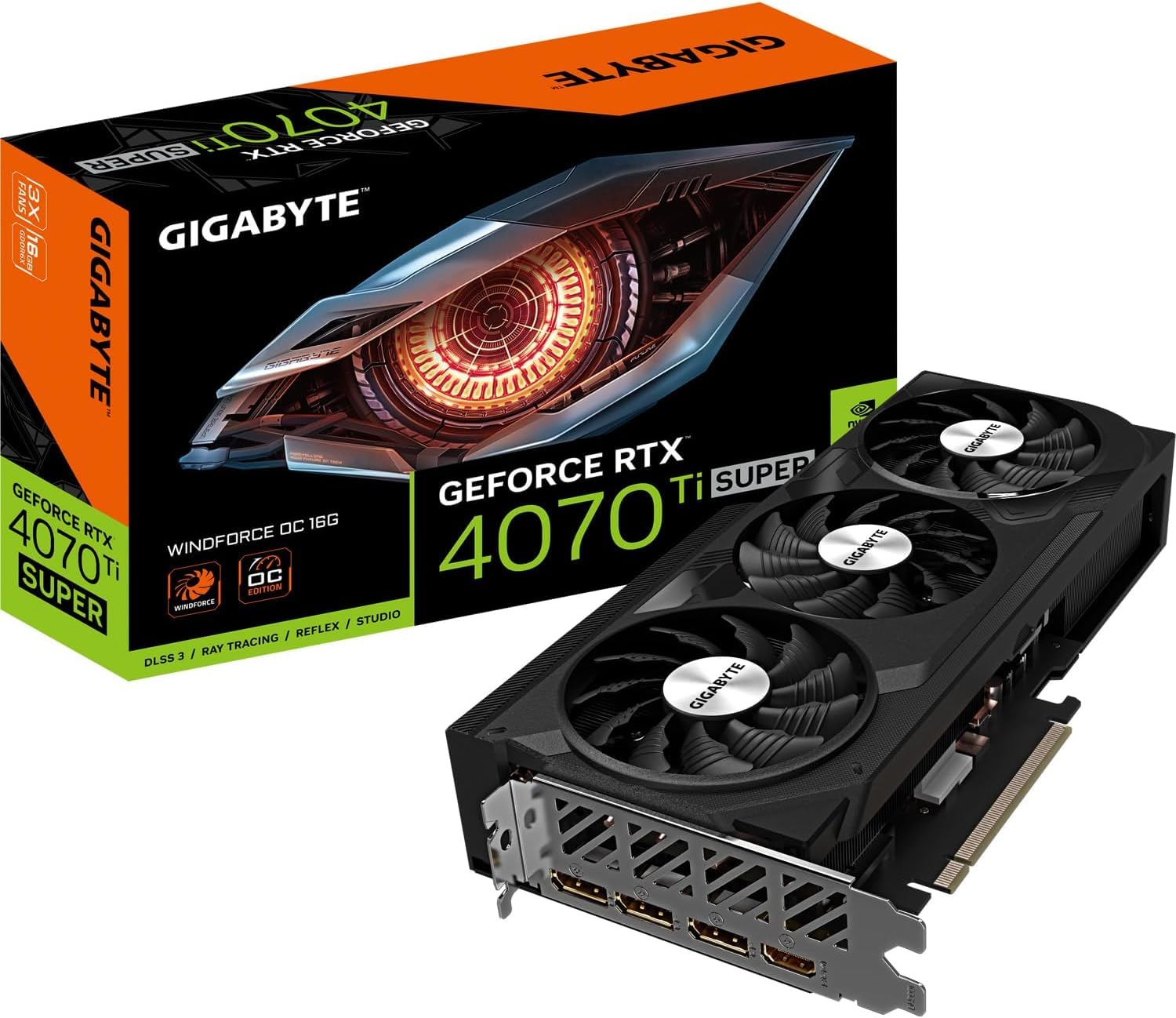 Amazon.com: Gigabyte GeForce RTX 4070 Ti Super WINDFORCE OC