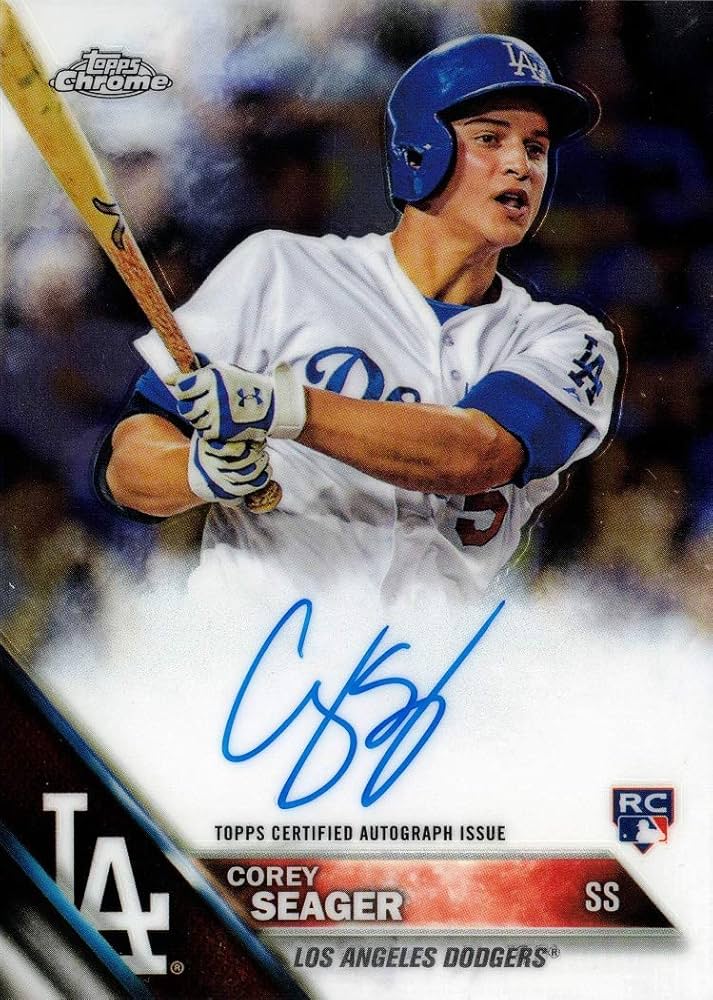 Amazon.com: 2016 Topps Chrome Baseball #RA-CS Corey Seager