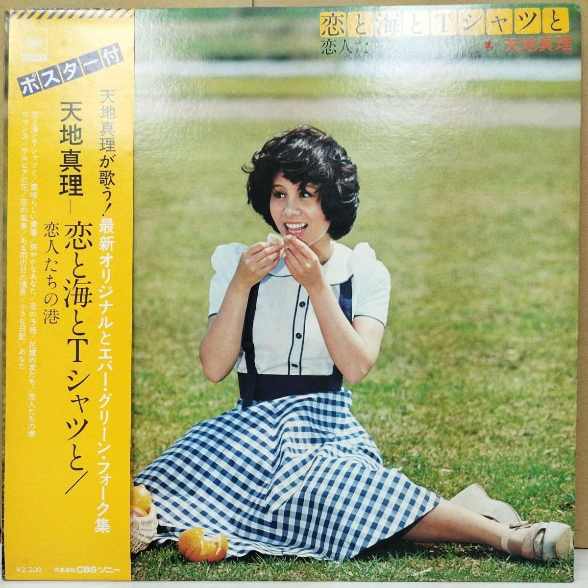 Amazon.co.jp: LP盤 恋と海とTシャツと 恋人たちの港 天地真理 Mari