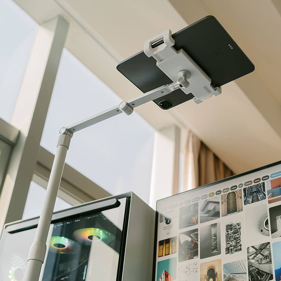 Amazon.co.jp: viozon タブレット スタンド アーム スマホ撮影スタンド