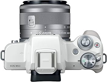 Amazon | Canon EOS M50 ミラーレスカメラキット EF-M15-45mmレンズと
