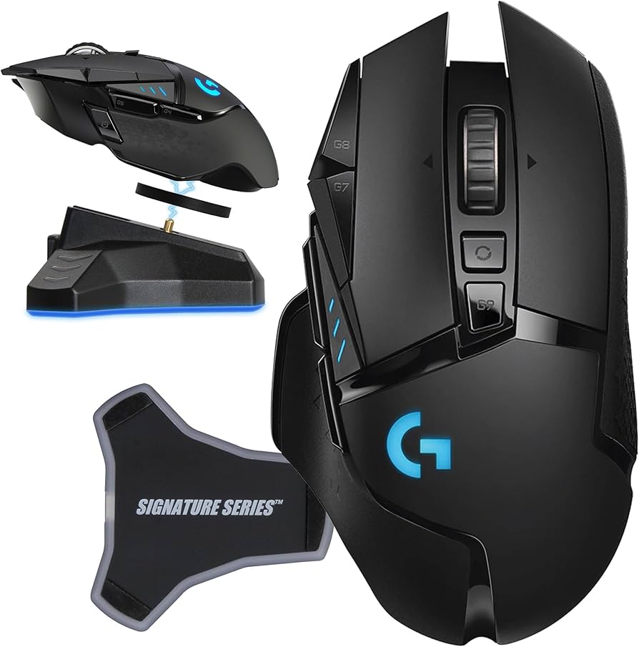 Amazon.com: Logitech G502 Lightspeed Wireless Gaming Mouse | Hero