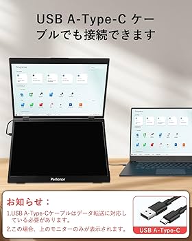 Amazon.co.jp: デュアル モバイルモニター,15.6インチ 2画面