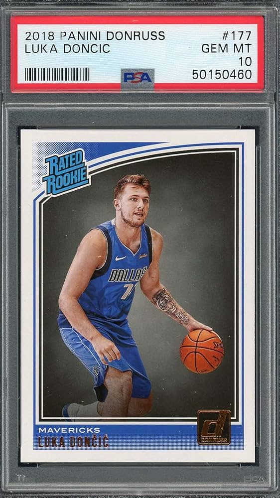 Amazon.com: Luka Doncic 2018 Panini Donruss Basketball Rookie Card