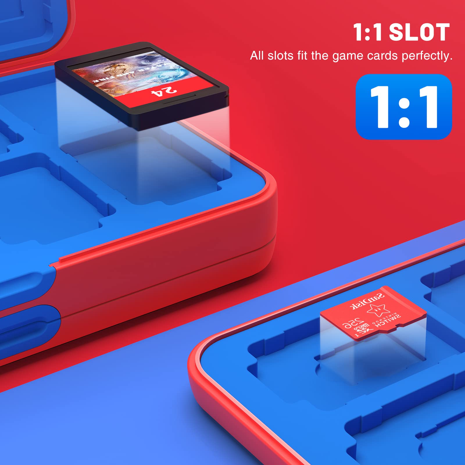 Amazon.co.jp: Switch ゲームケース Nintendo Switch用 48ゲームカード