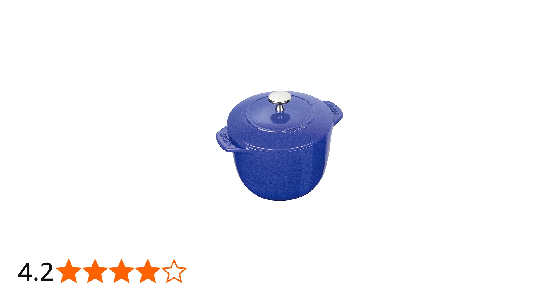 Amazon｜staub ストウブ 「 ラ ココット de GOHAN ブルーベリー L 20cm