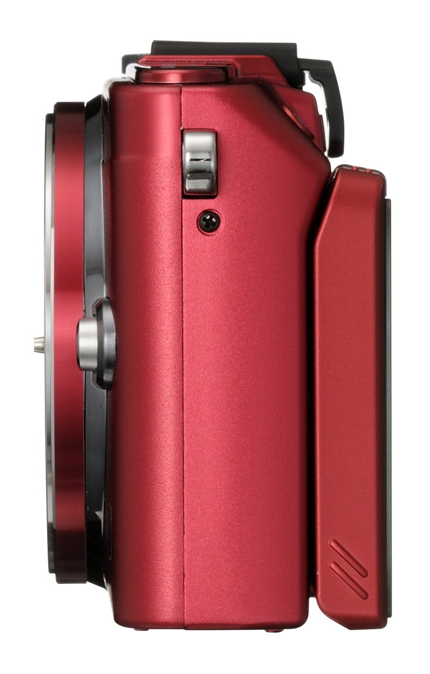 Amazon | OLYMPUS ミラーレス一眼 PEN Lite E-PL6 ボディ レッド E-PL6