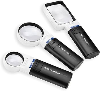 Amazon.co.jp: ESCHENBACH(エッシェンバッハ) LEDワイドライトルーペ 4