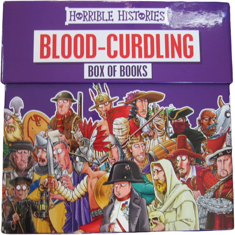 Horrible Histories Blood Curdling Book Box: Terry Deary