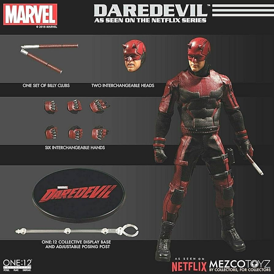 Amazon.co.jp: Mezco Toys One:12 Collective:Marvel Netflix