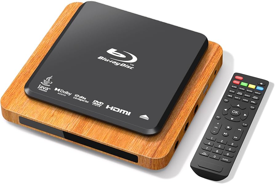 Amazon.com: Blu Ray Player, 1080p Full HD with Surround Sound A 1