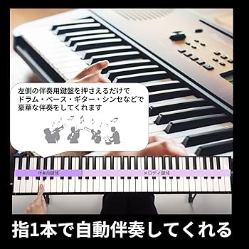 Amazon.co.jp: ヤマハ ポータブルキーボード 61鍵盤 メイプル調 PSR