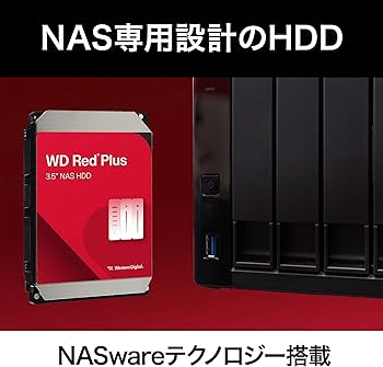 Amazon.com: WD Red Plus 4TB NAS Hard Drive : Electronics