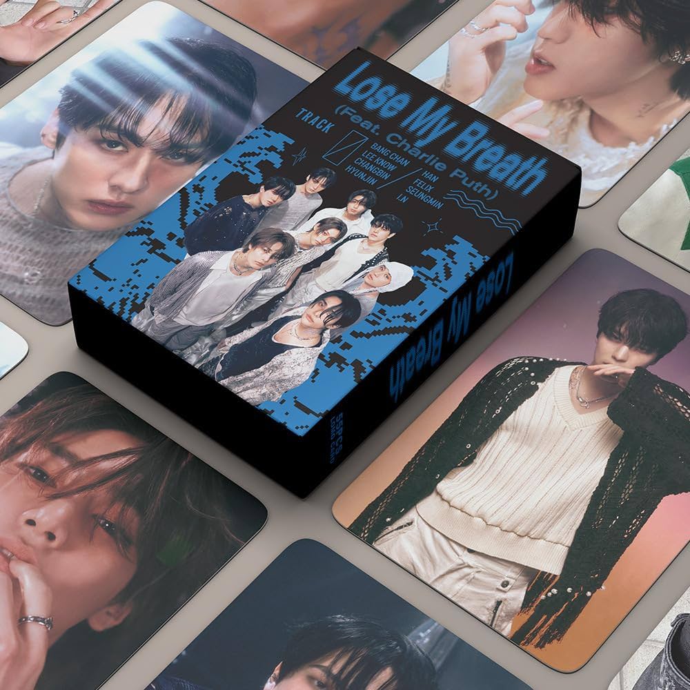 55Pcs Stray Kids Photocards Lose My Breath Stray Kids Nouvel Album