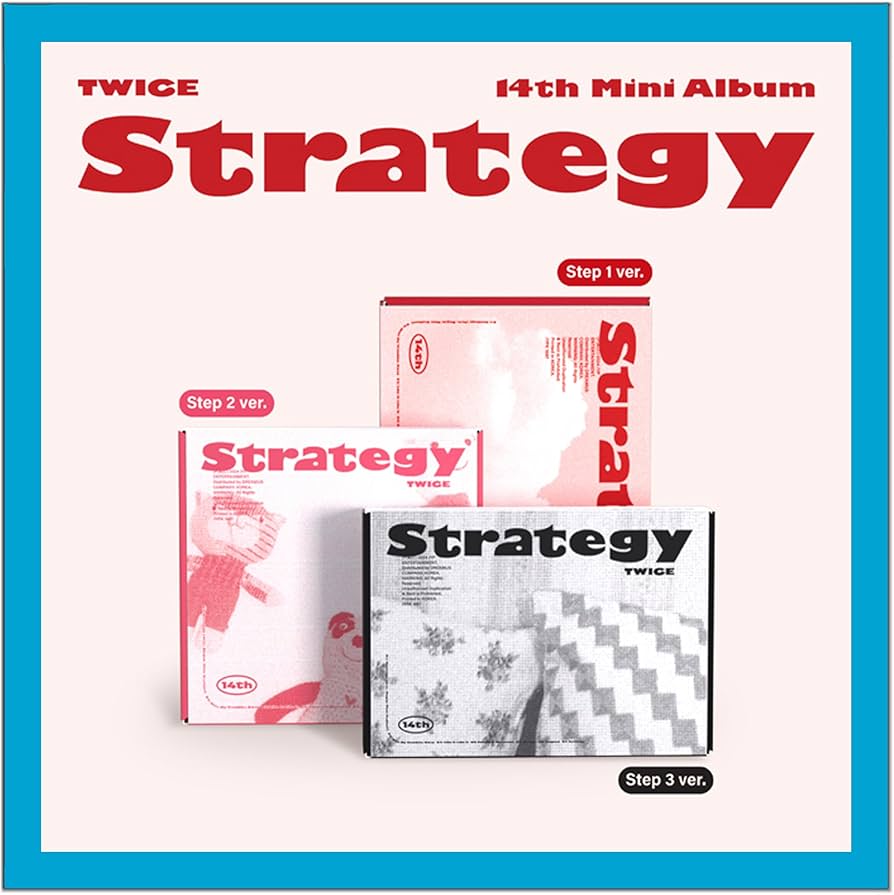 Amazon.com: TWICE STRATEGY 14th Mini Album (Photobook - Step1 Ver