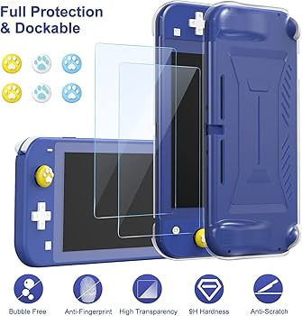 Amazon.com: innoAura Switch Lite Case 18-in-1 Accessories Bundle