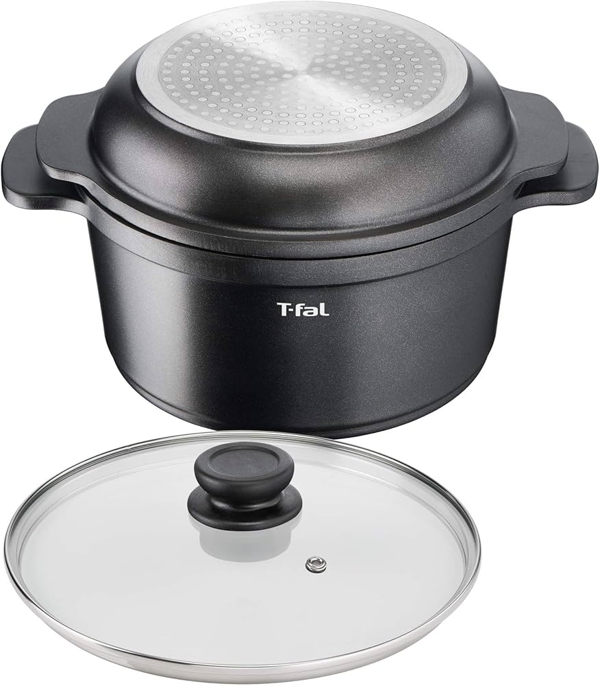 Amazon｜【オンライン限定】 ティファール 万能鍋 24cm 両手鍋 無水