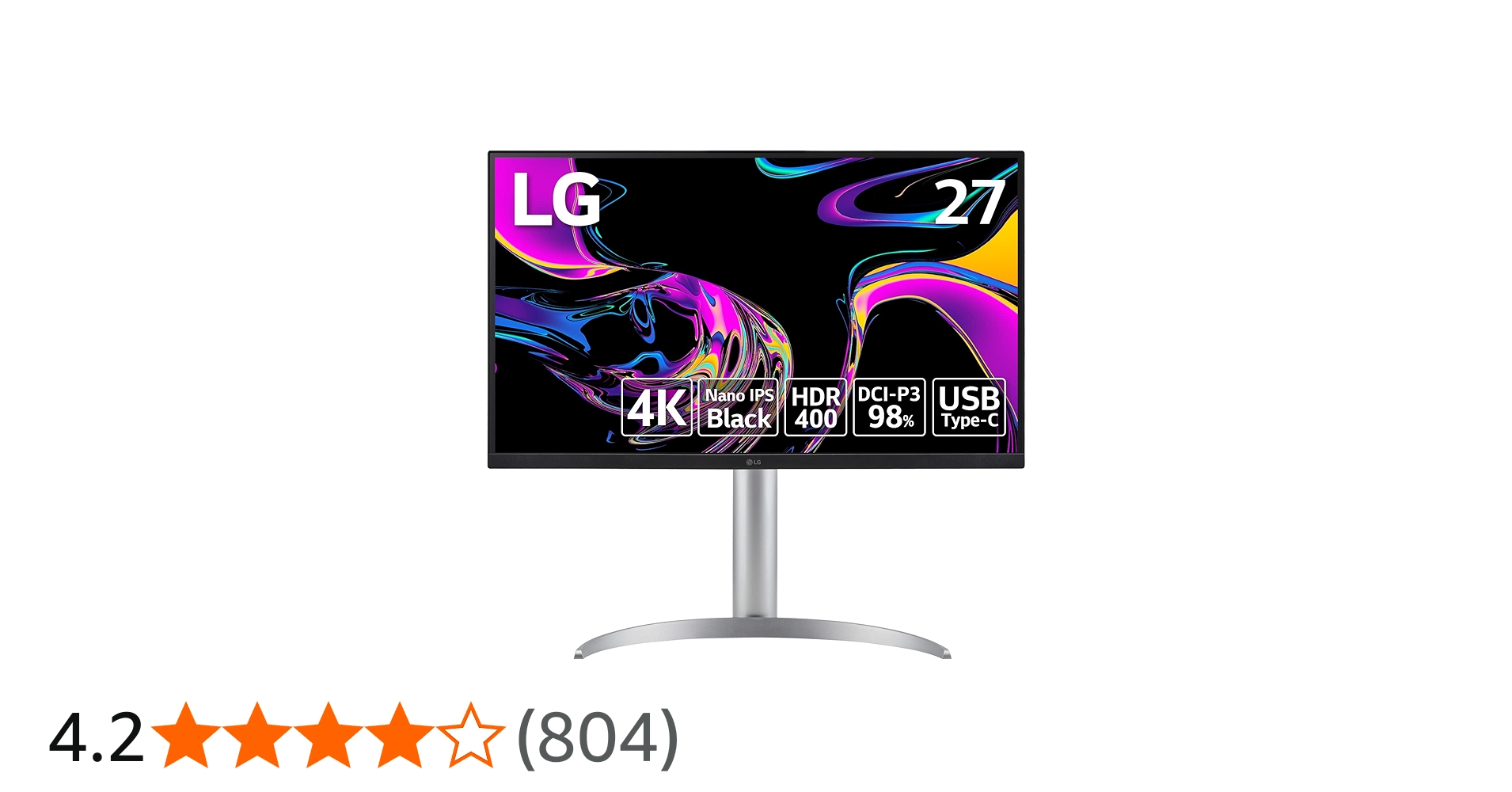 Amazon.co.jp: LG モニター ディスプレイ 27UQ850-W 27インチ/Nano IPS