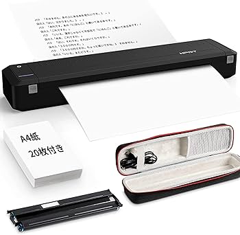 Amazon | HPRT A4モバイルプリンター MT800セット インクリボン 保護