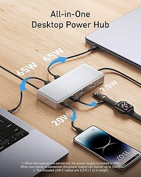 Amazon | Anker ドッキングステーション KVMスイッチ ノートパソコン2