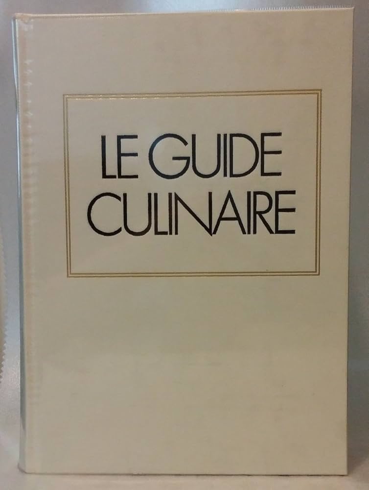 エスコフィエ フランス料理 LE GUIDE CULINAIRE | A.ESCOFFIER