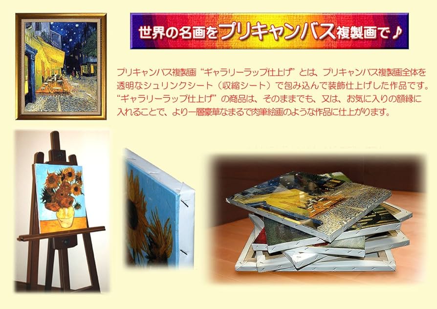 Amazon.co.jp: ゴッホ・「サンレミの療養院の庭」 プリキャンバス複製