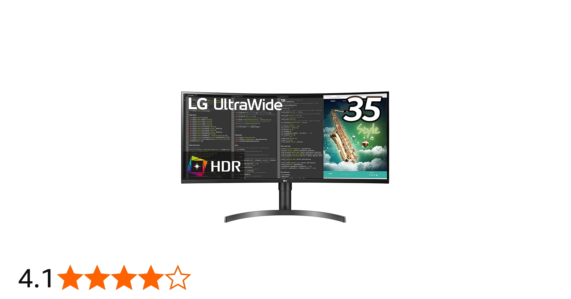 Amazon.co.jp: LG モニター ディスプレイ 35WN75C-B 35インチ/フレーム