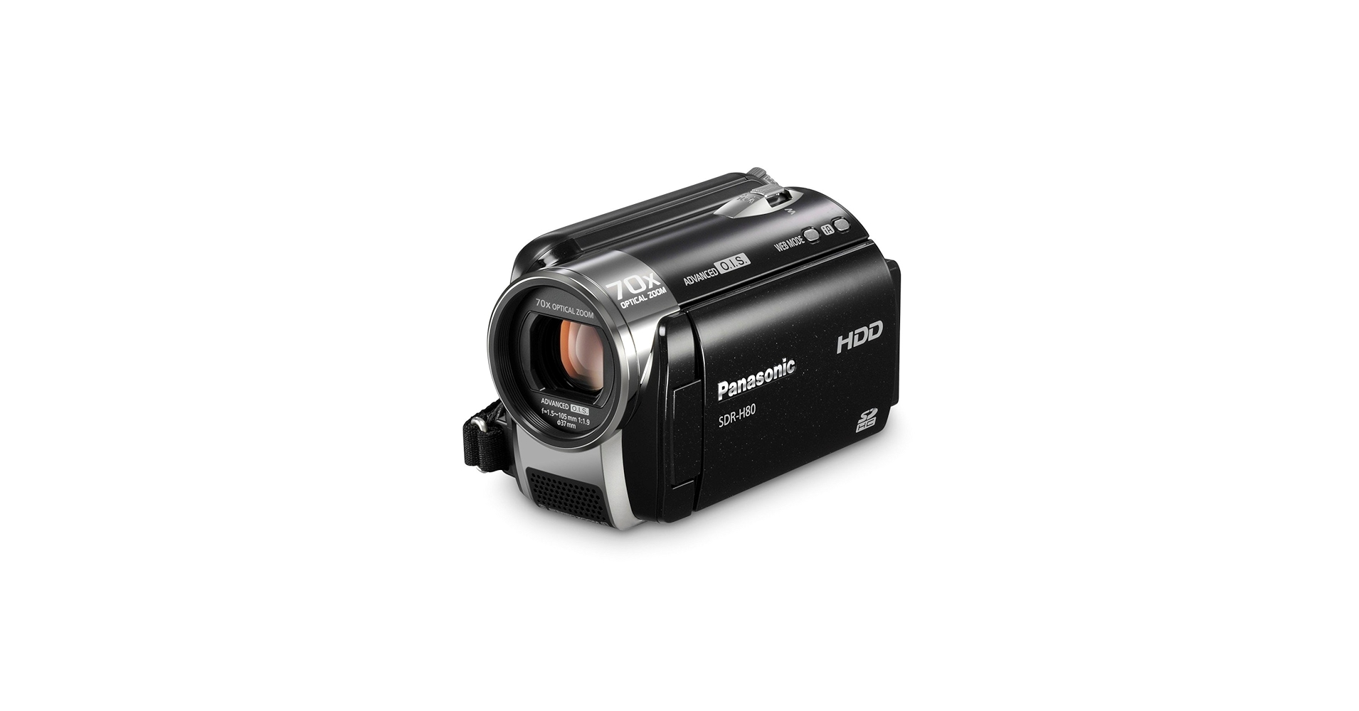 Amazon.com: Panasonic SDR-H80 SD and HDD Camcorder (Black