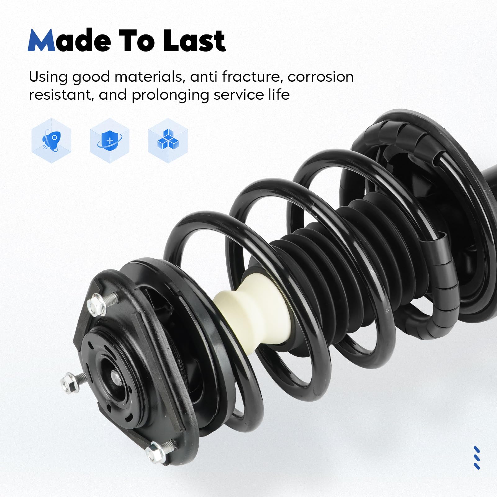 Amazon | フロントコンプリートストラットアセンブリ、コイル