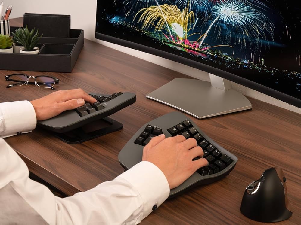 Amazon | 【ワイヤレス・茶軸】Kinesis Advantage360 Professional