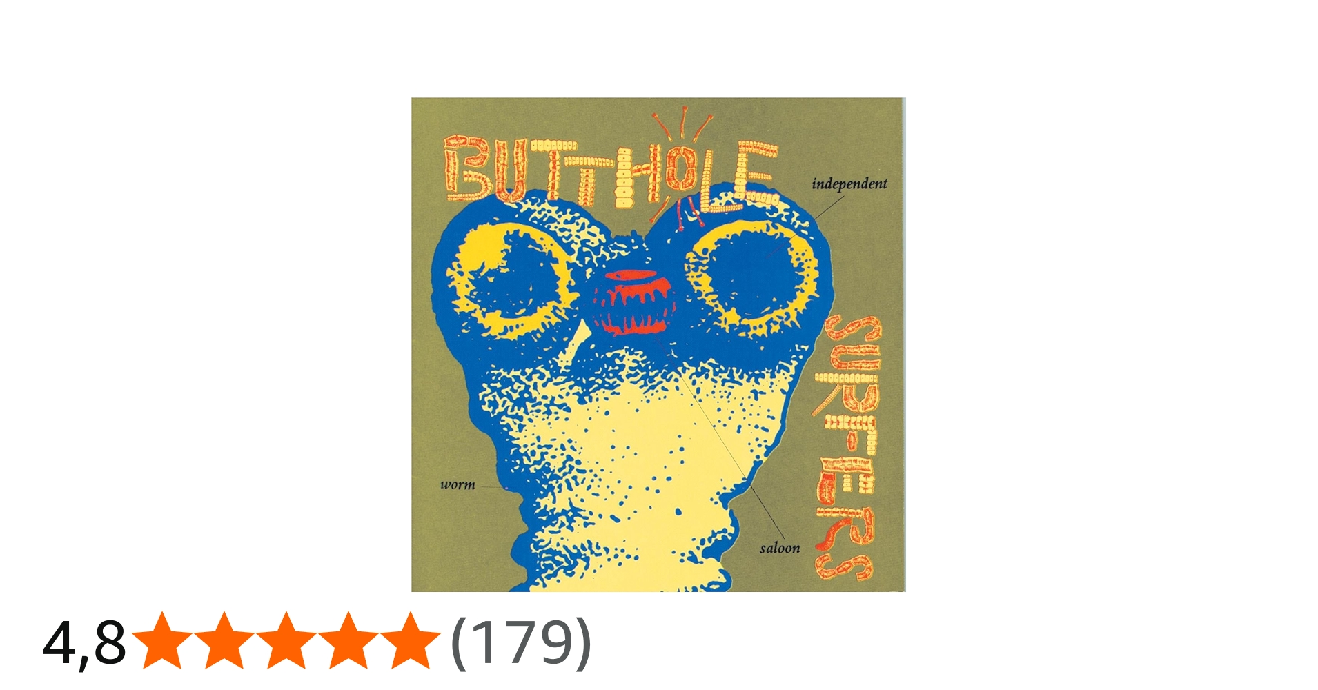 Independent Worm Saloon: Butthole Surfers: Amazon.it: CD e Vinili}