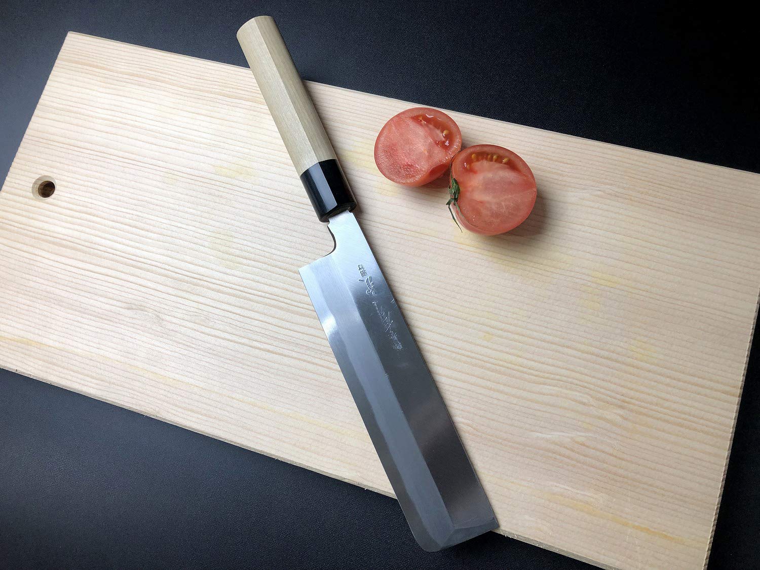 Amazon | 有次 包丁 ARITSUGU 別打 薄刃 195mm 青鋼2 築地 柄 名入れ