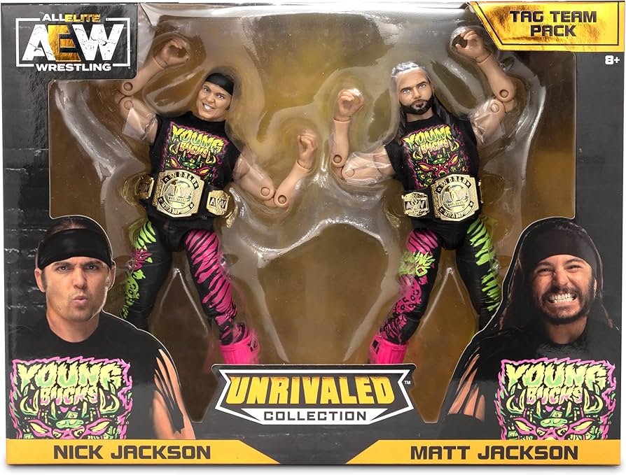 Amazon.co.jp: All Elite Wrestling UNRIVALED 2個パック - ヤング