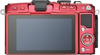 Amazon | OLYMPUS ミラーレス一眼 PEN Lite E-PL6 レンズキット レッド