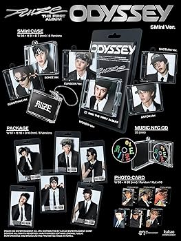 RIIZE - RIIZE ODYSSEY 1st Album SMini Random Version 1ea Keyring