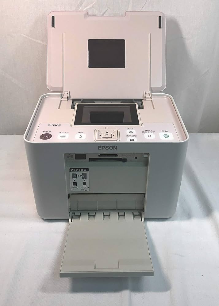 Amazon | EPSON Colorio me コンパクトフォトプリンタ 3.6型TFTカラー