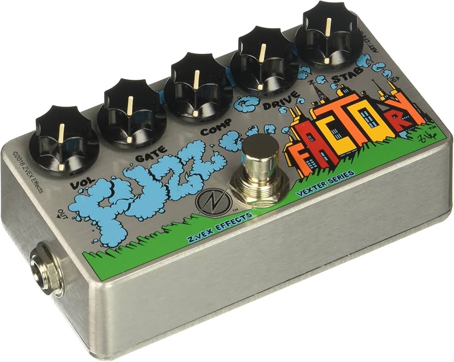 Amazon | ZVEX Effects Fuzz Factory Vexter Series Fuzz Guitar Pedal