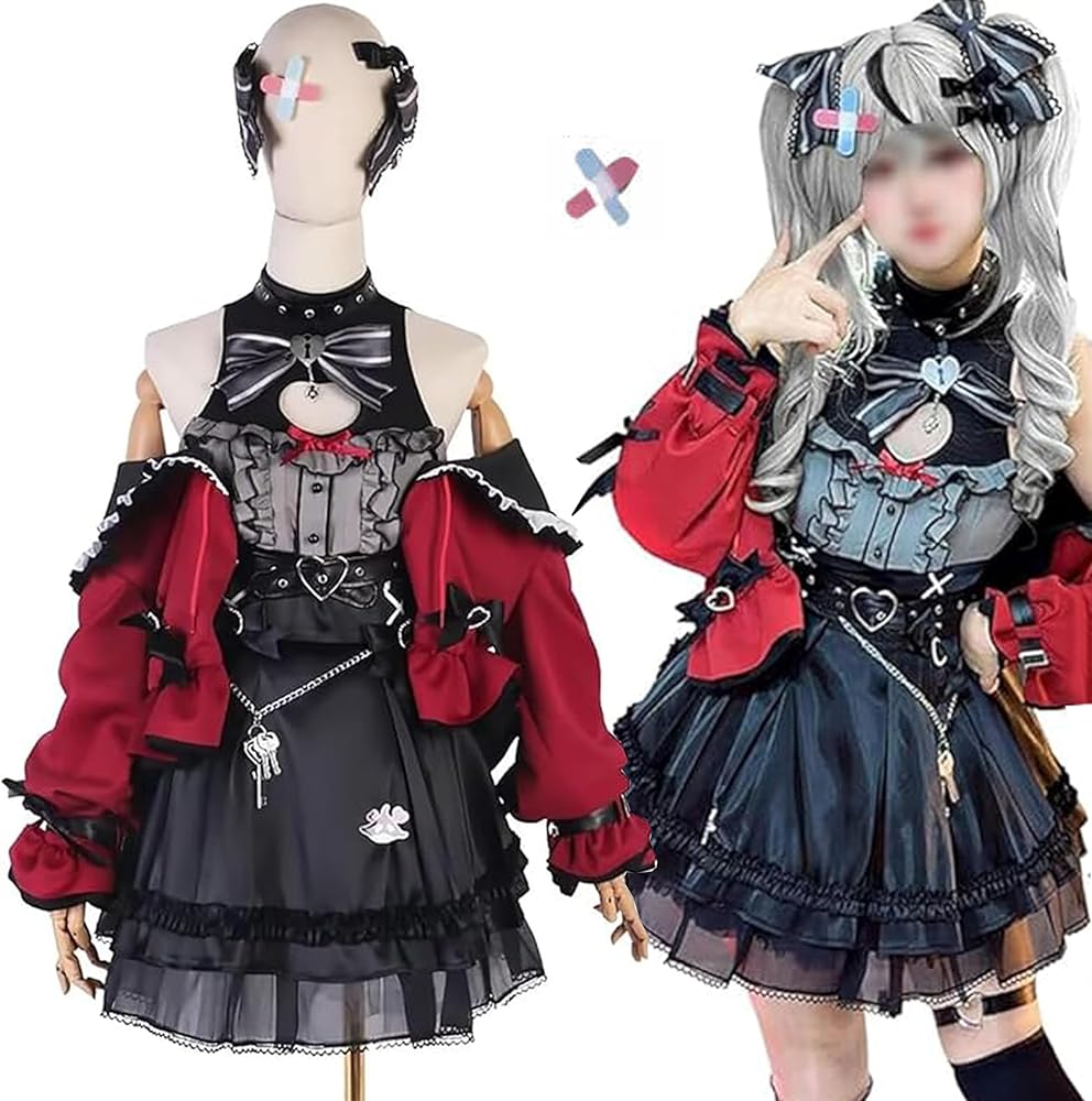 Amazon.co.jp: [花ちゃんのCOS屋]コスプレ 沙花叉クロヱ コスプレ 衣装