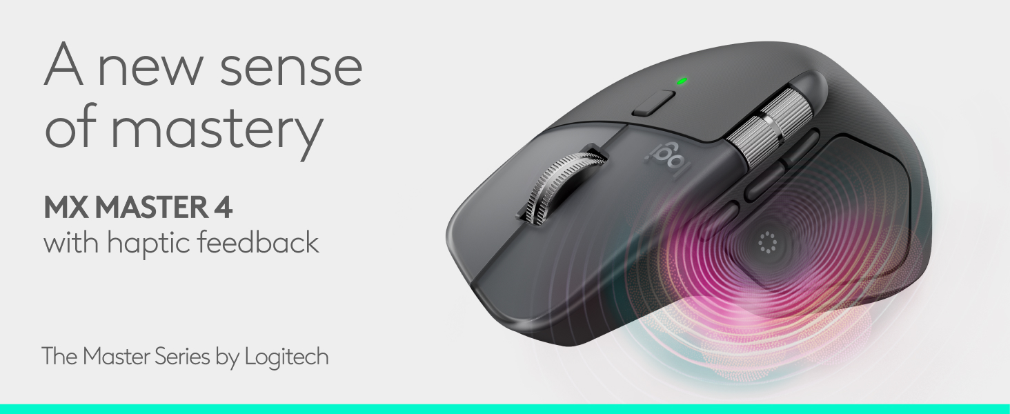 Amazon.com: Logitech MX Master 4, Ergonomic Wireless Mouse with