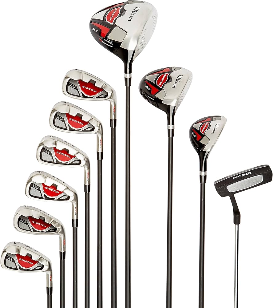 Amazon.co.jp: Wilson メンズ ストレッチ ゴルフ クラブ 10クラブ