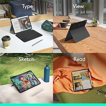 Amazon.com: Logitech Combo Touch iPad Air 11-inch (M2 & M3), iPad